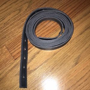 Eileen Fisher WOMAN 2X Leather Wrap Belt pewter